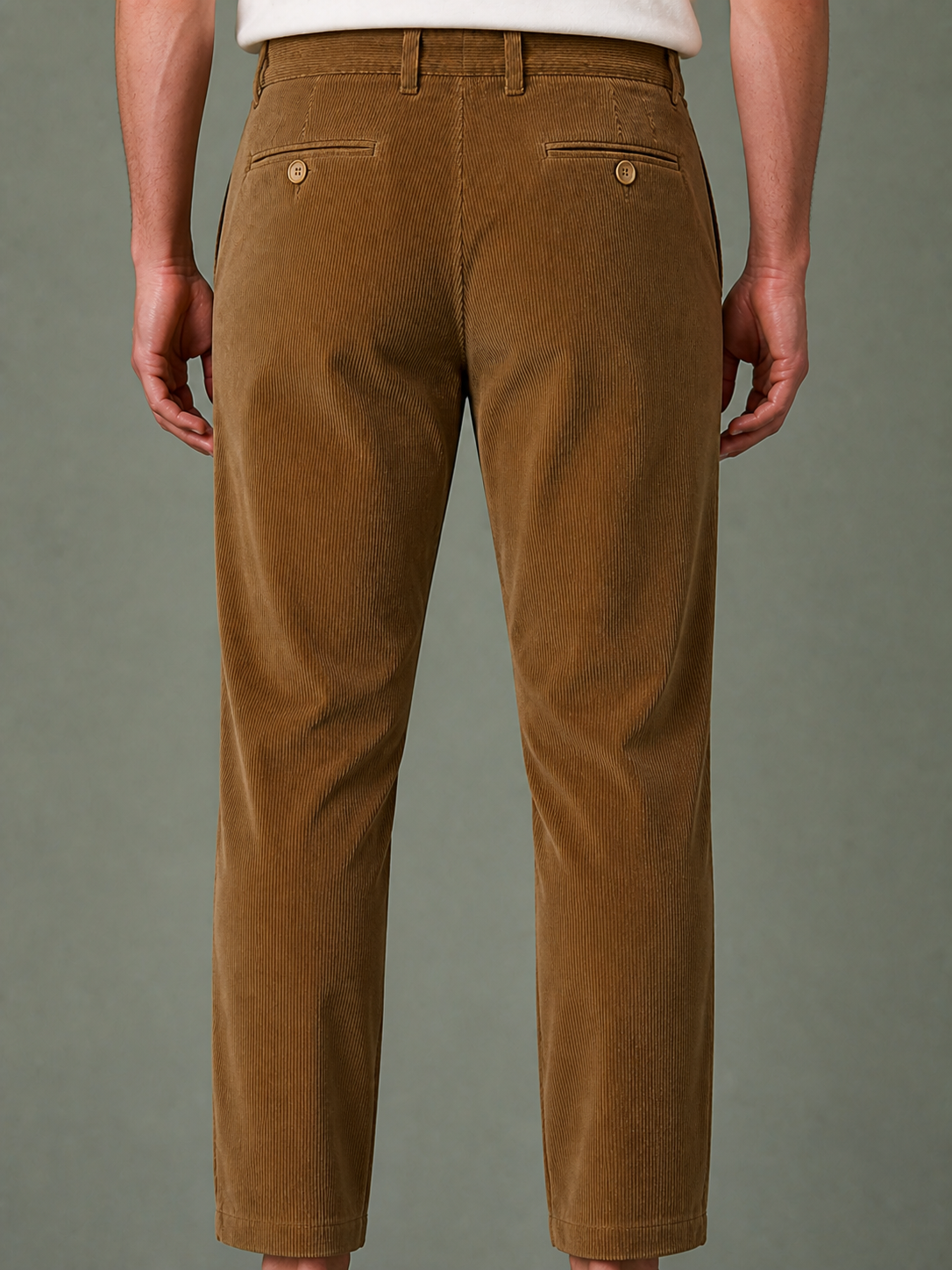 Corduroy trousers, back